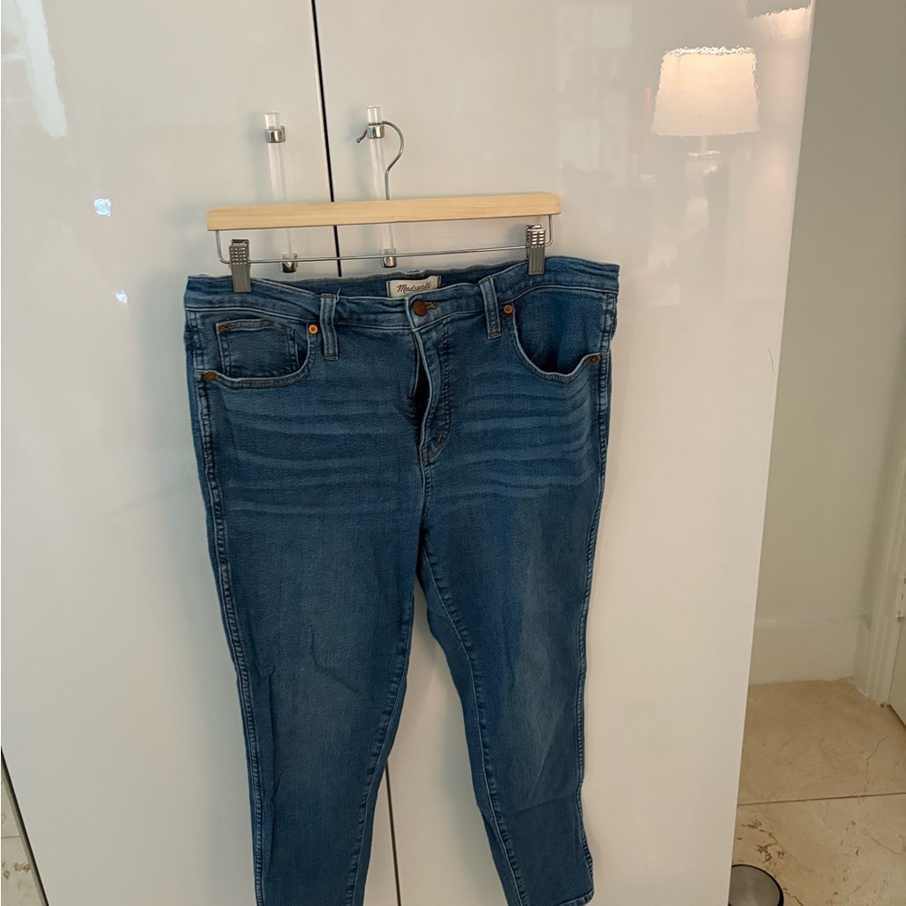Madewell Women's Skinny Jeans in Deep Blue